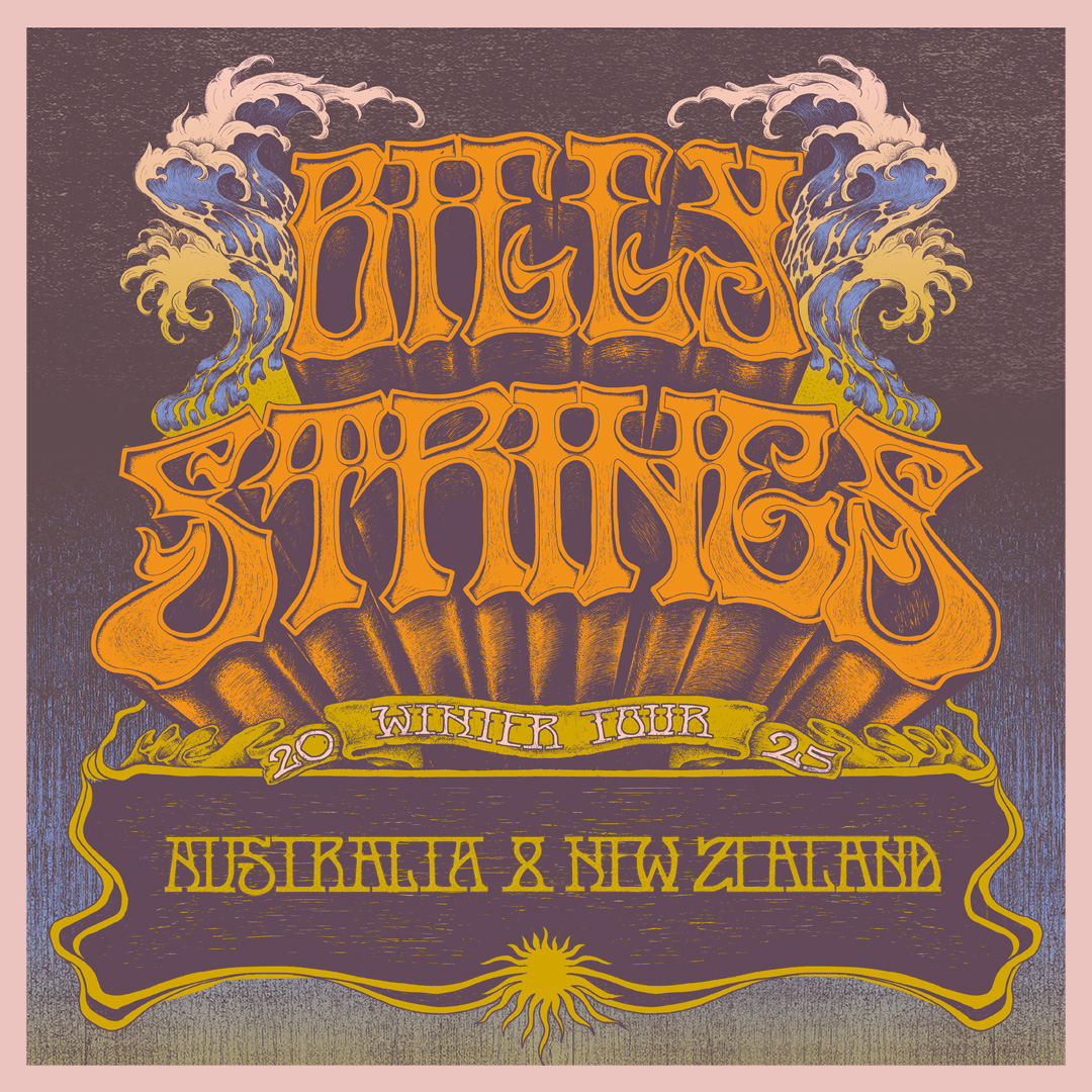 Billy Strings (USA) announces debut arena headline tour of Australia & New Zealand - July 2025