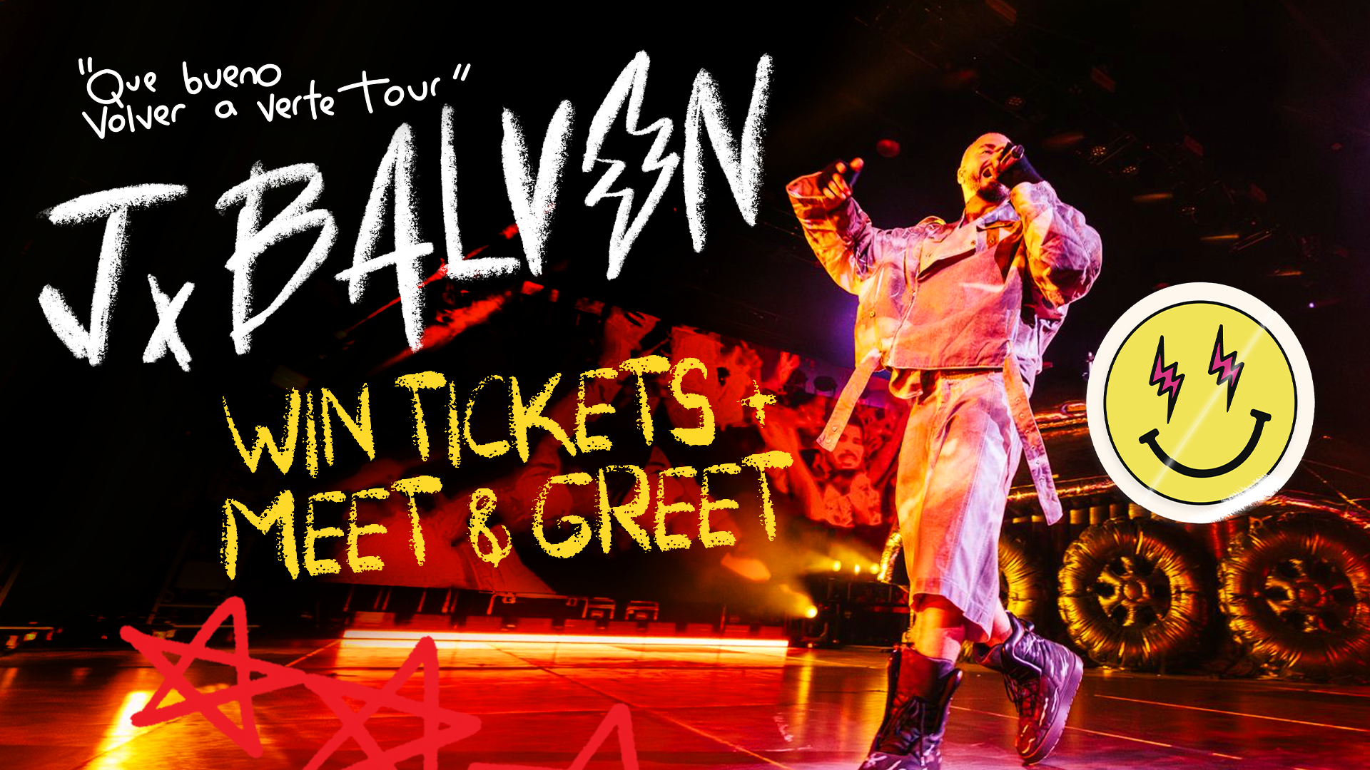 Win a Meet & Greet with J Balvin + tickets!