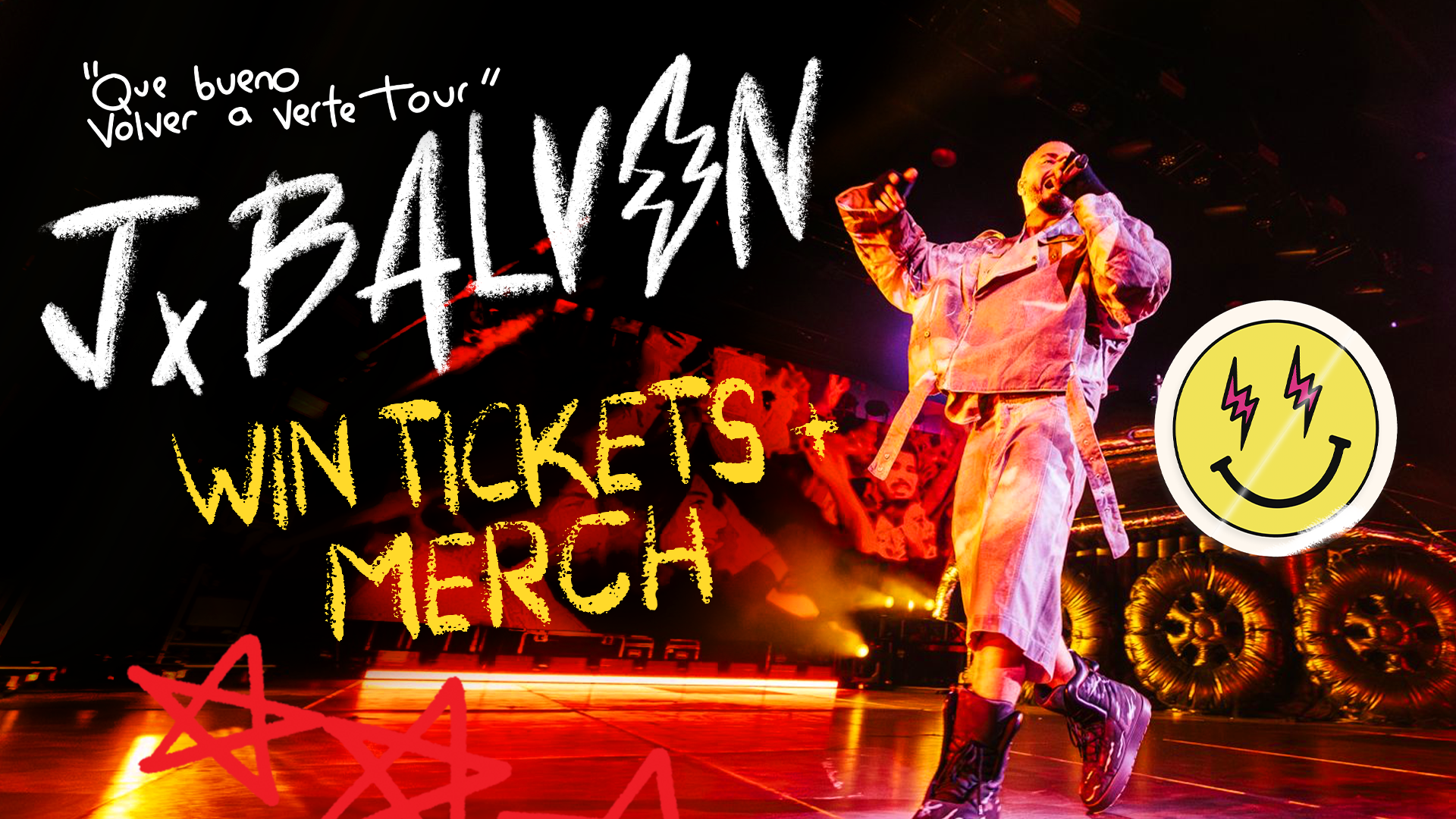 Win J Balvin tickets + merch!