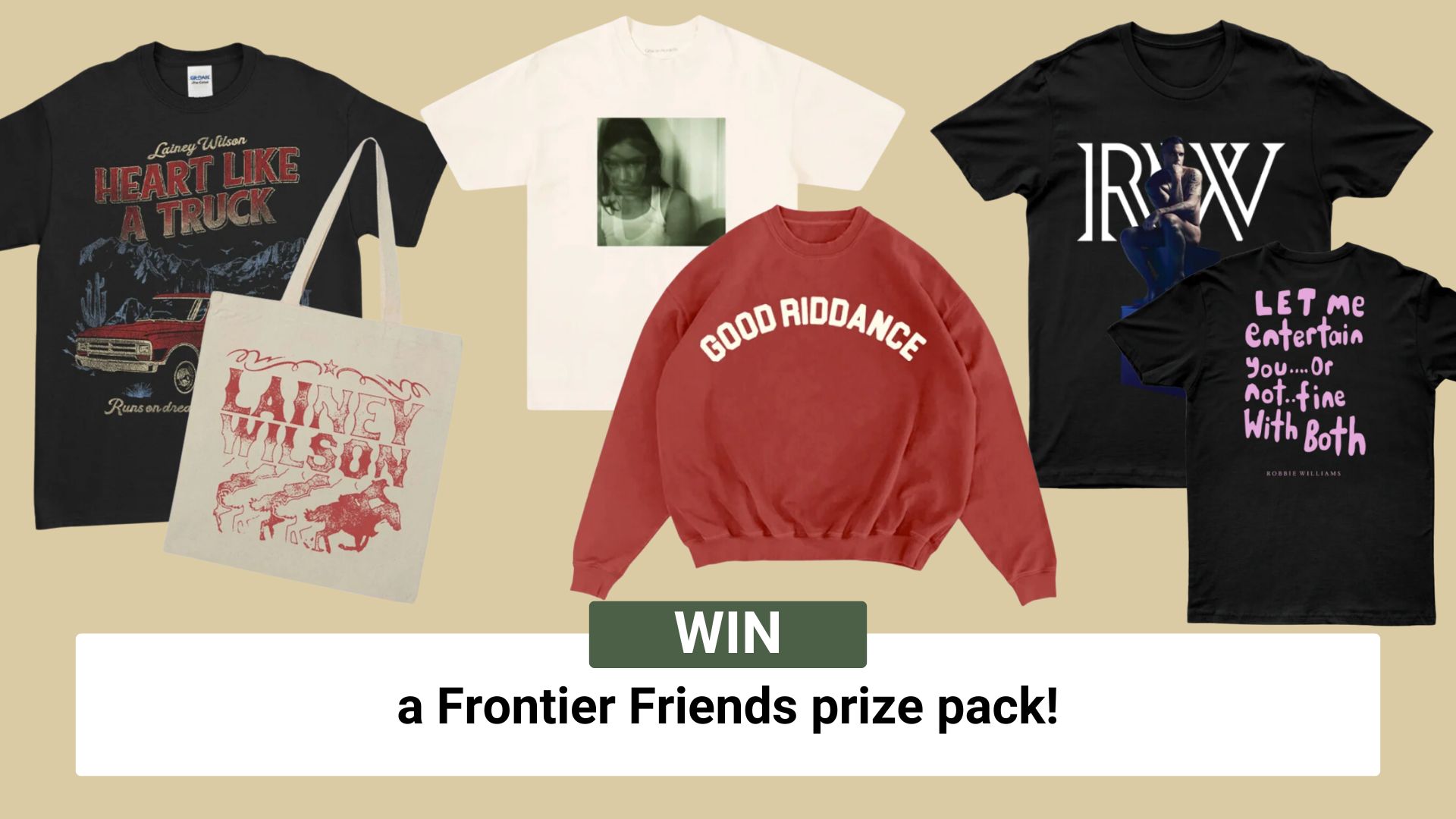 Win a Frontier Friends prize pack!