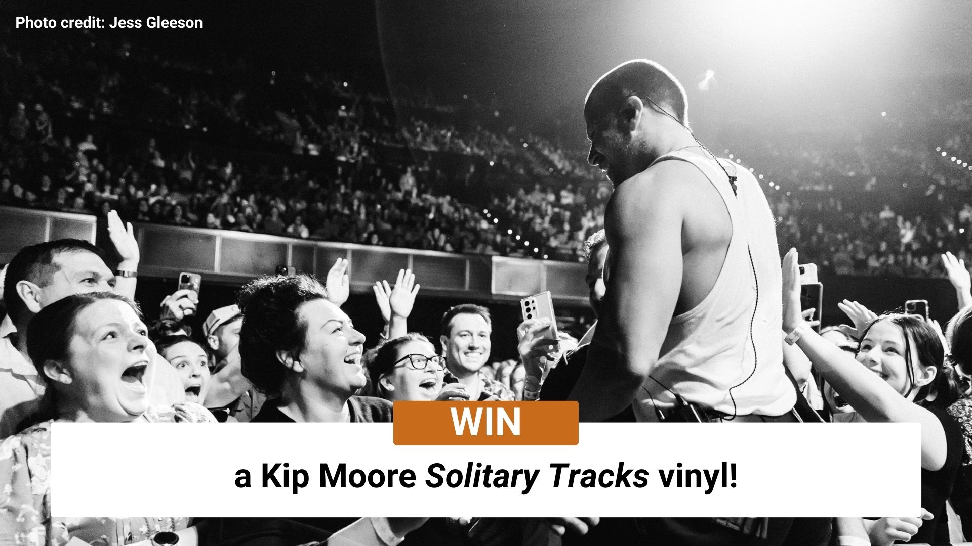 Win a Kip Moore Solitary Tracks vinyl!