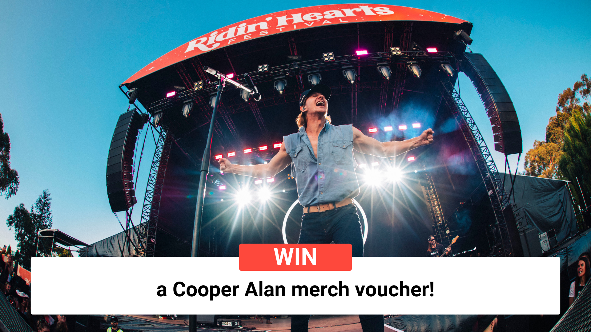 Win a Cooper Alan merch voucher!