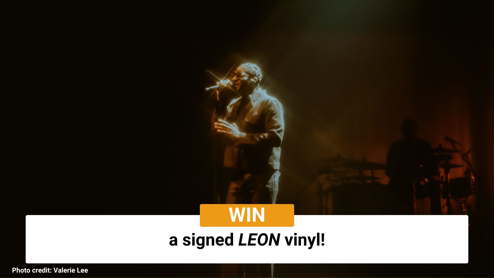 Win a Leon Bridges signed LEON vinyl!