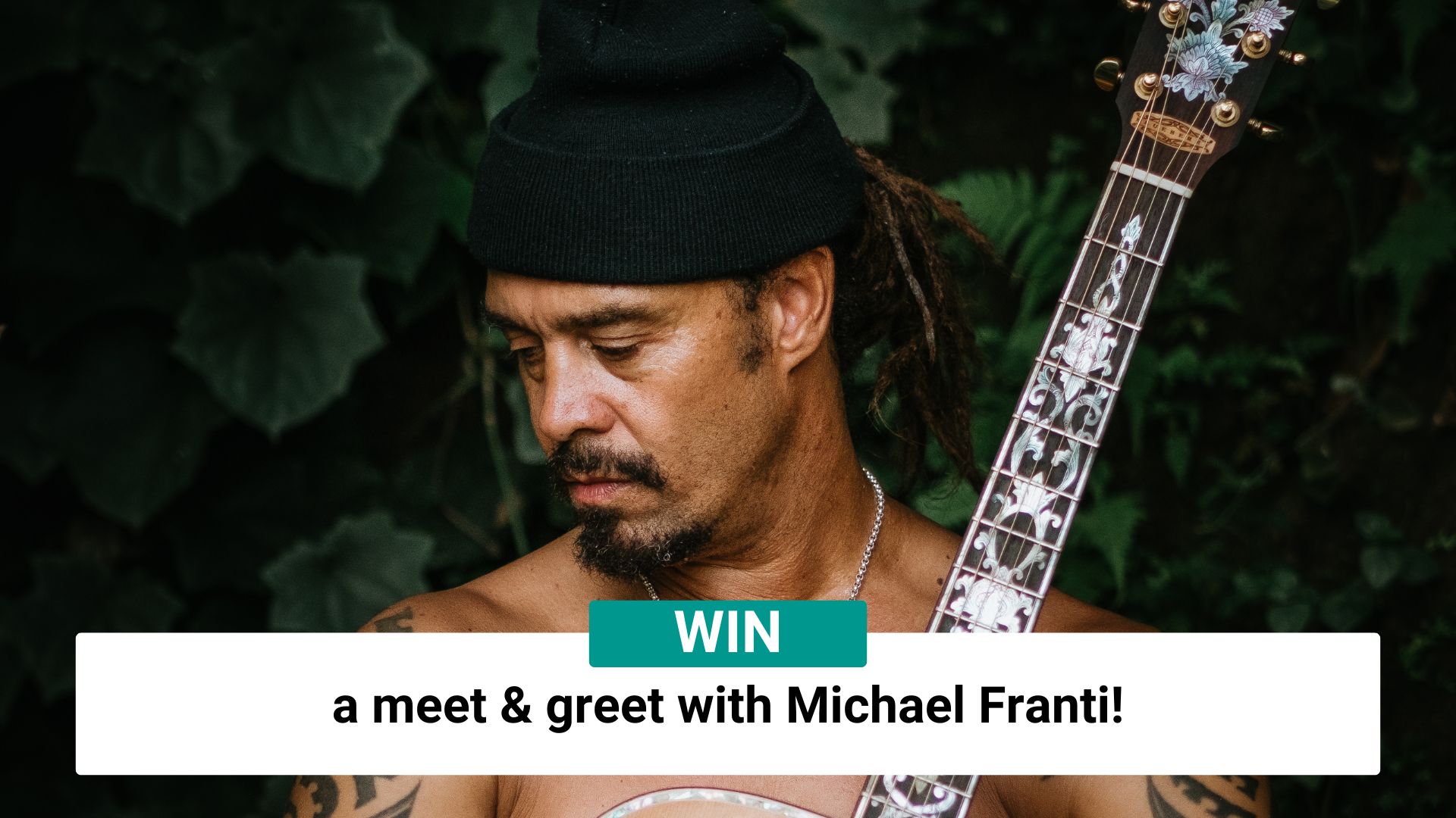 Win a meet & greet with Michael Franti!