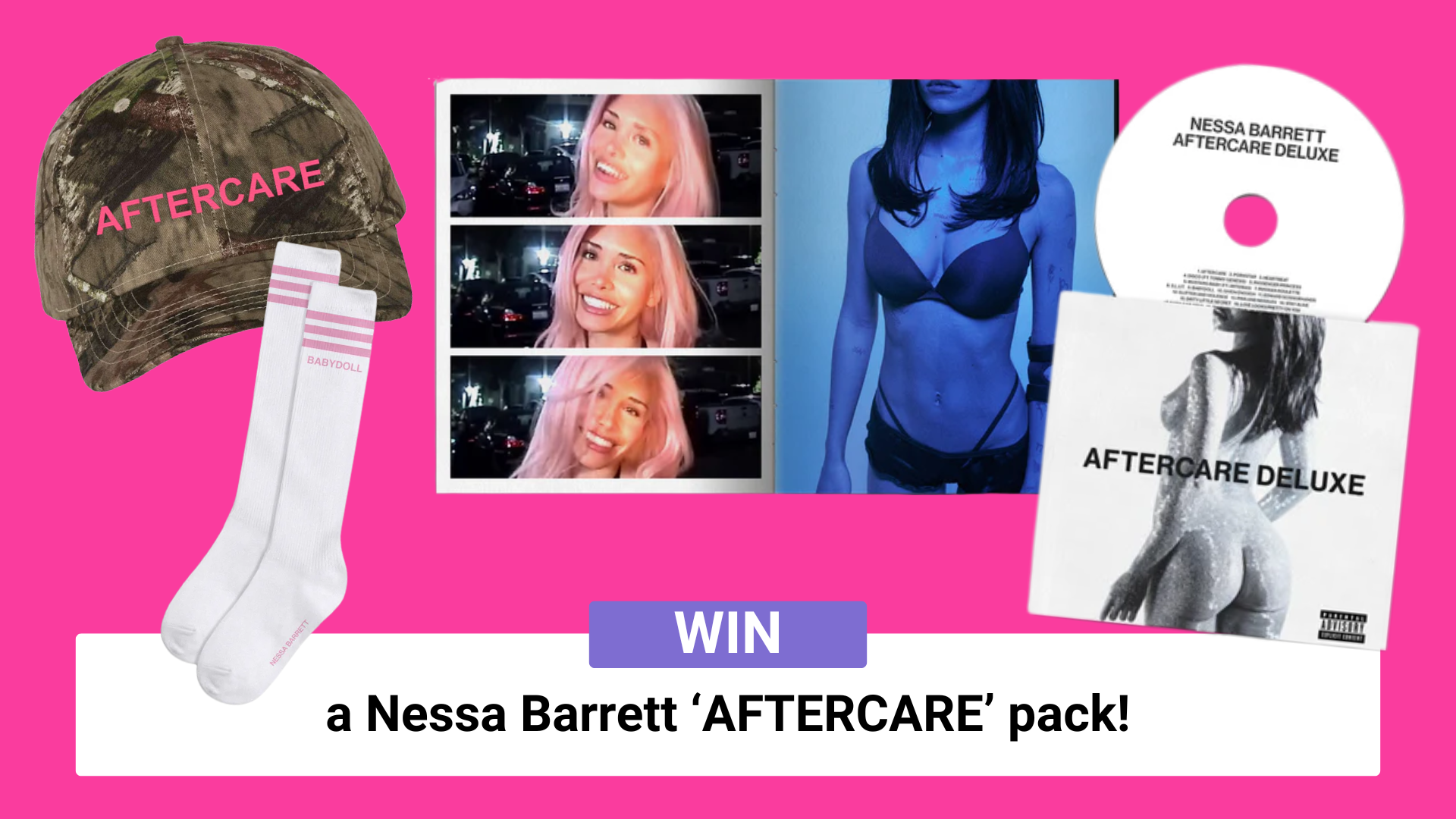 Nessa Barrett AFTERCARE Comp 2025